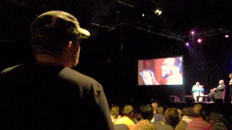 Thanking Quincy Jones & asking him a question (Masterclass at North Sea Jazz 2010)