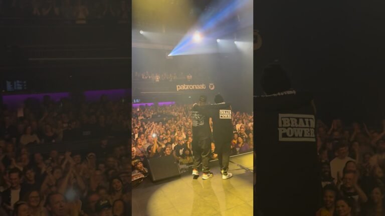 Suprise guest performance – The 4 Elements Of Hip Hop Tour by Grandmaster Flash ⚡️