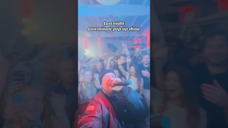 Live in Scheveningen (Last Minute Pop-Up Show 19/07/2026) #liveshow #brainpower